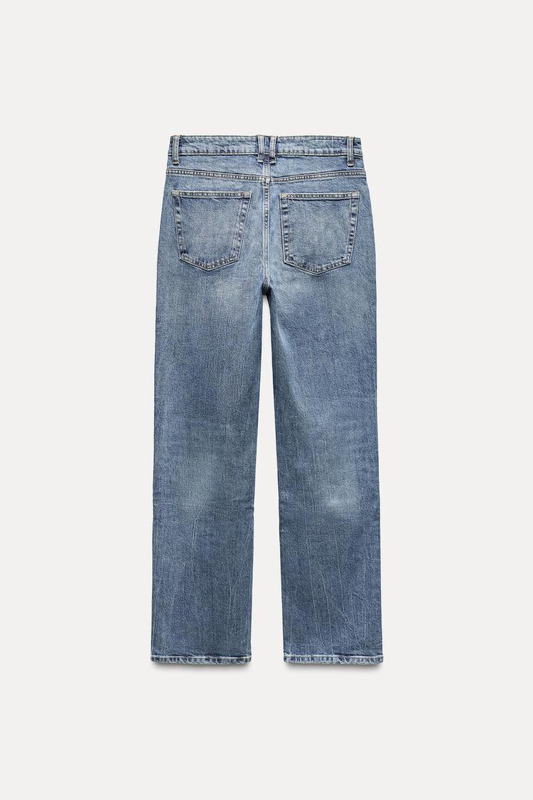 JEANS TRF STRAIGHT COMFORT HIGH WAIST